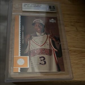 1996-97 Upper Deck Allen Iverson Rookie Card
